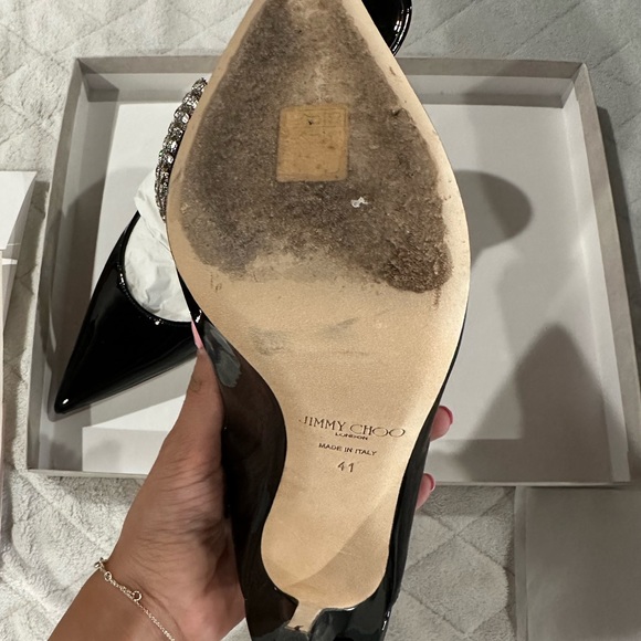 Jimmy Choo Bing 100 heels in patent leather - size 41 - Picture 3 of 3